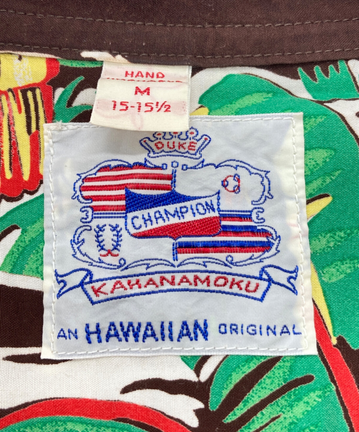 中古・古着通販】DUKE KAHANAMOKU (デュークカハナモク) アロハシャツ
