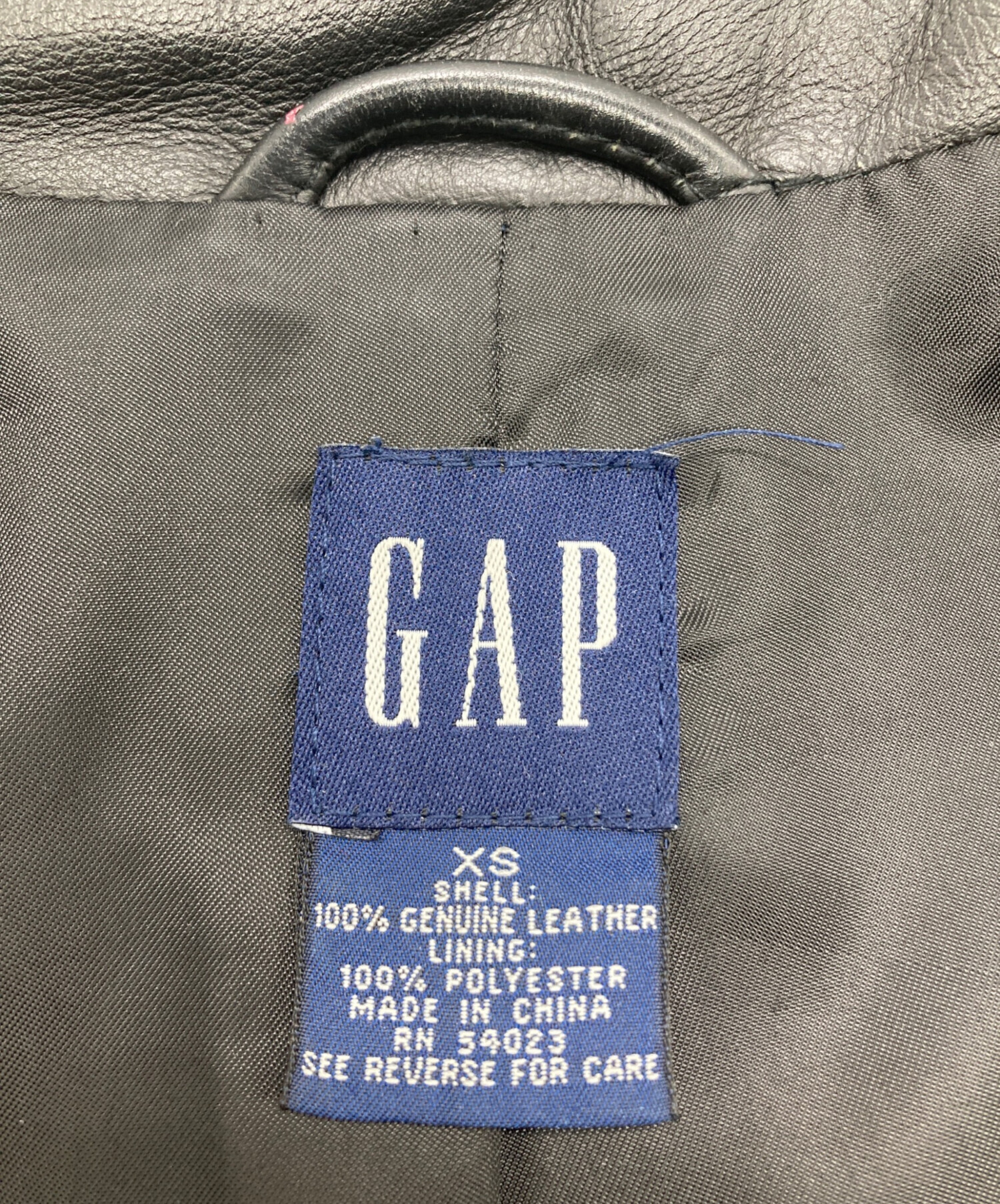 中古・古着通販】GAP (ギャップ) シングルライダースジャケット