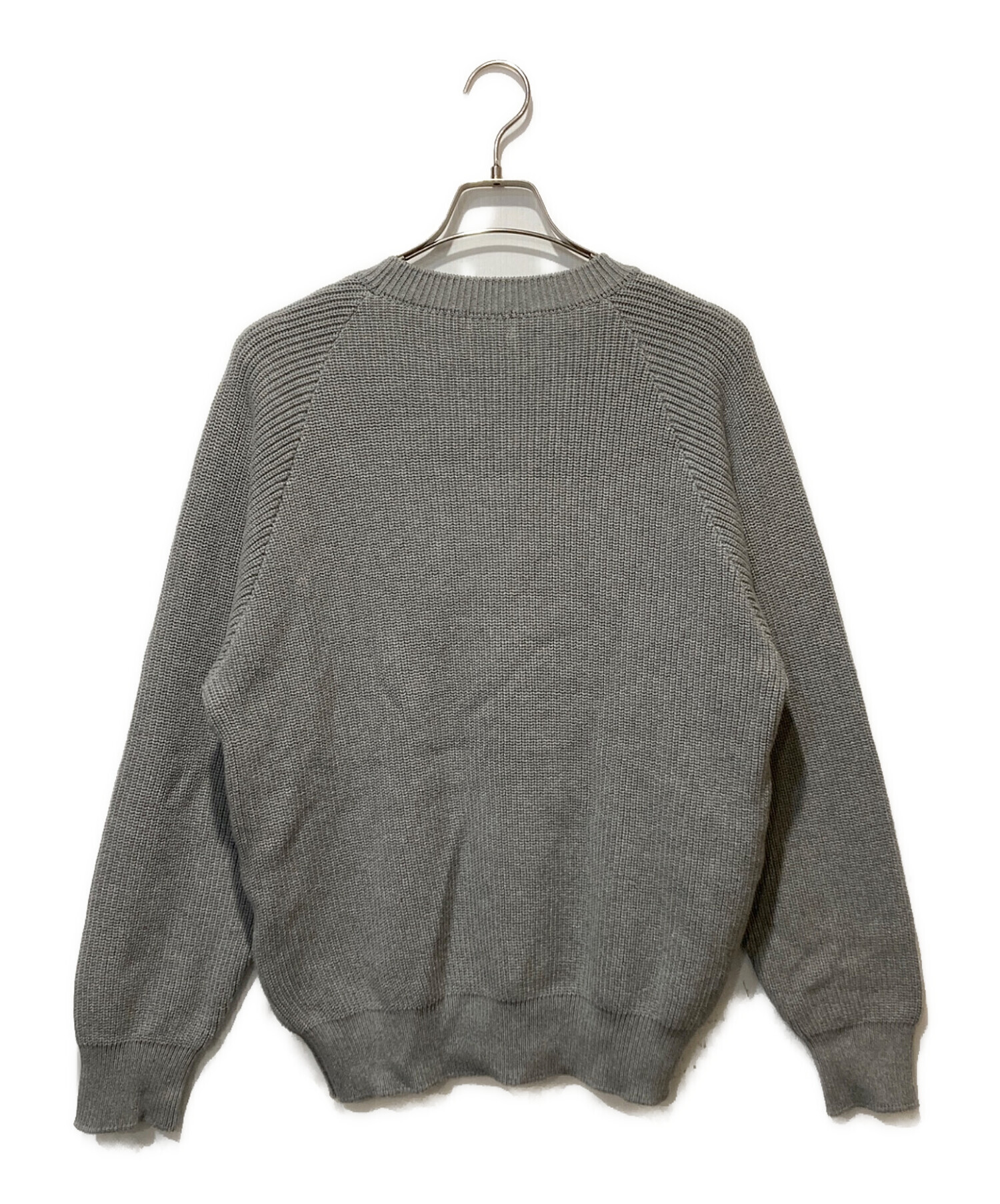 ※値下HYSTERIC GLAMOUR 長袖トップス グレー 中古・古着通販】Hysteric Glamour (ヒステリックグラマー) ビッグロゴ
