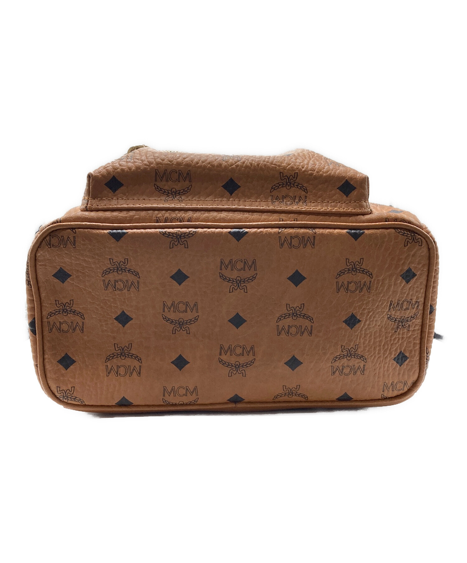 中古・古着通販】MCM (エムシーエム) サイドスタッズリュック ブラウン 