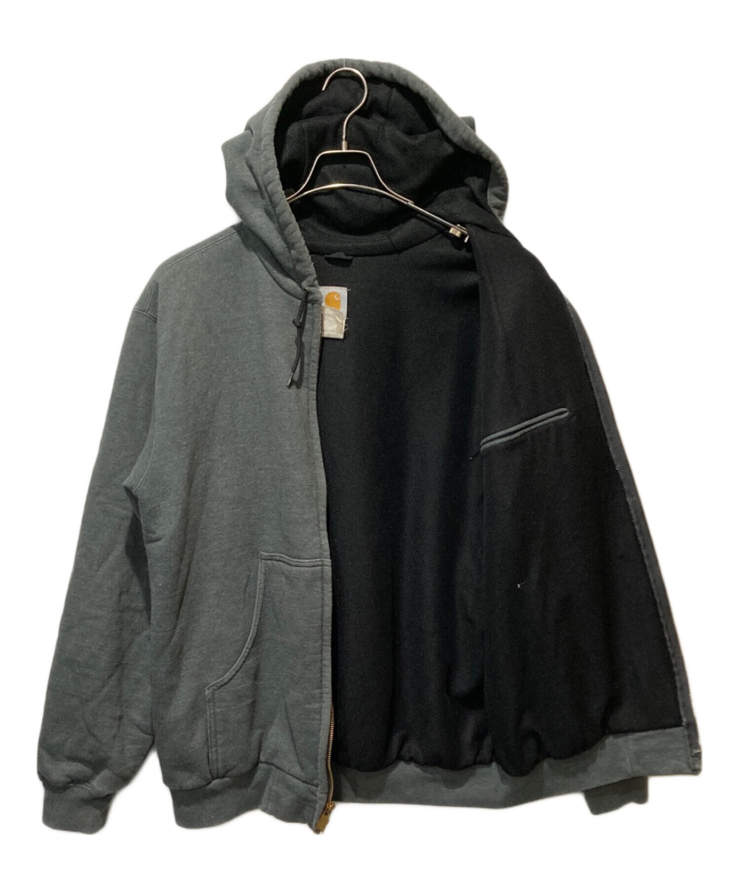 中古・古着通販】CarHartt (カーハート) ジップパーカー グレー サイズ