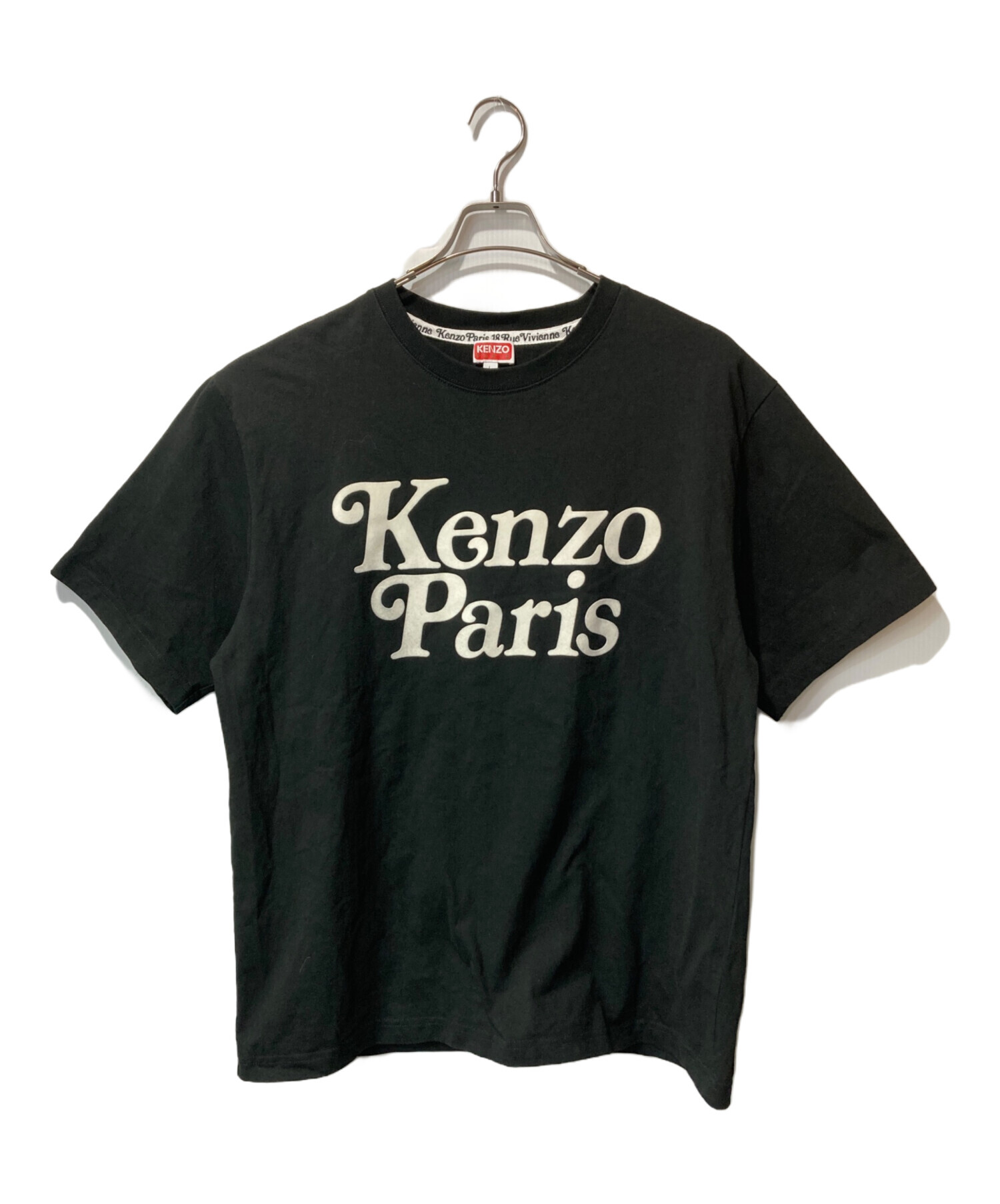 中古・古着通販】KENZO (ケンゾー) プリントTシャツ ブラック サイズ:L