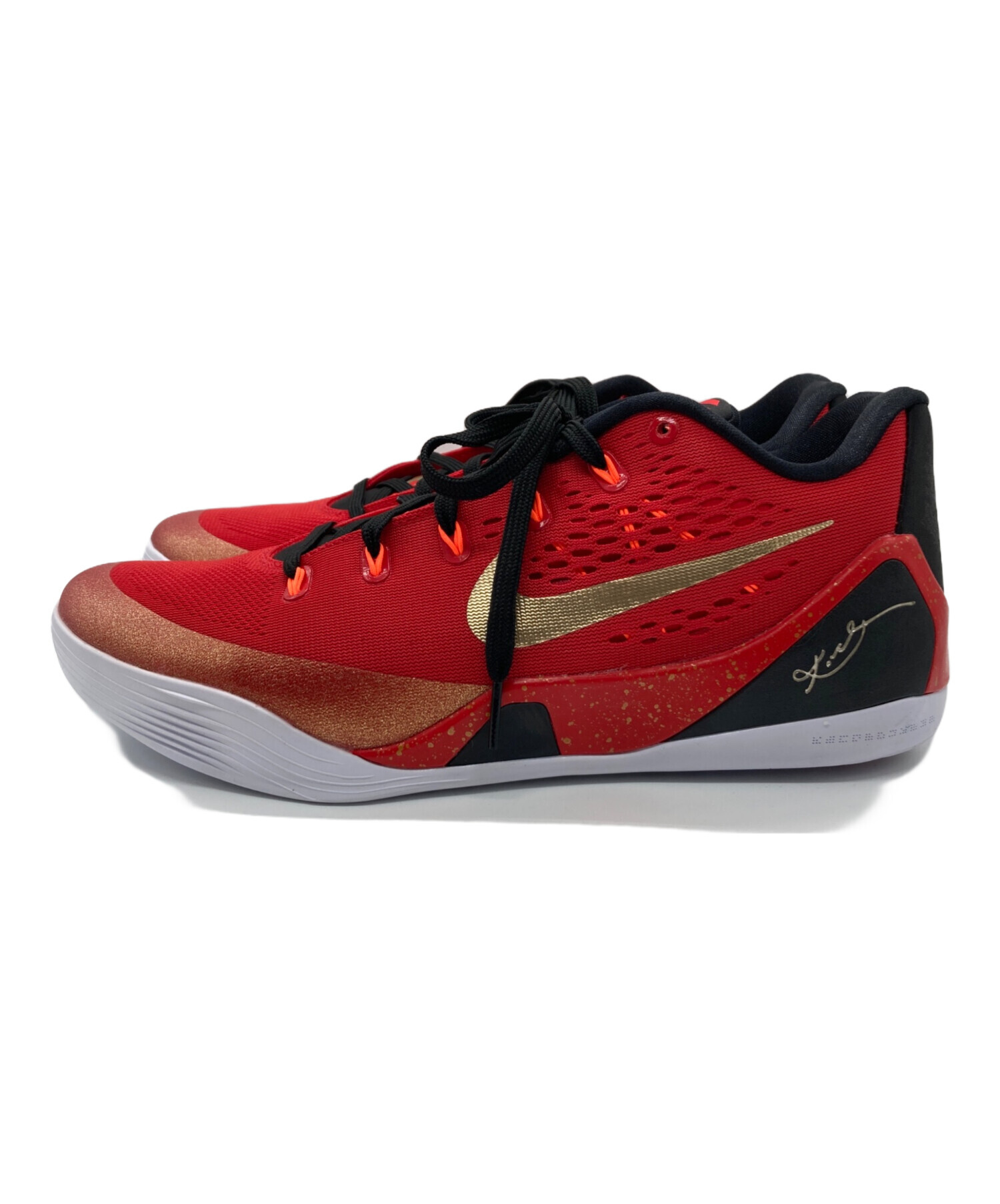 中古 Nike Kobe 9 Elite Low Protro 中古・古着通販】NIKE (ナイキ) Kobe 9 Low Protro EM レッド サイズ