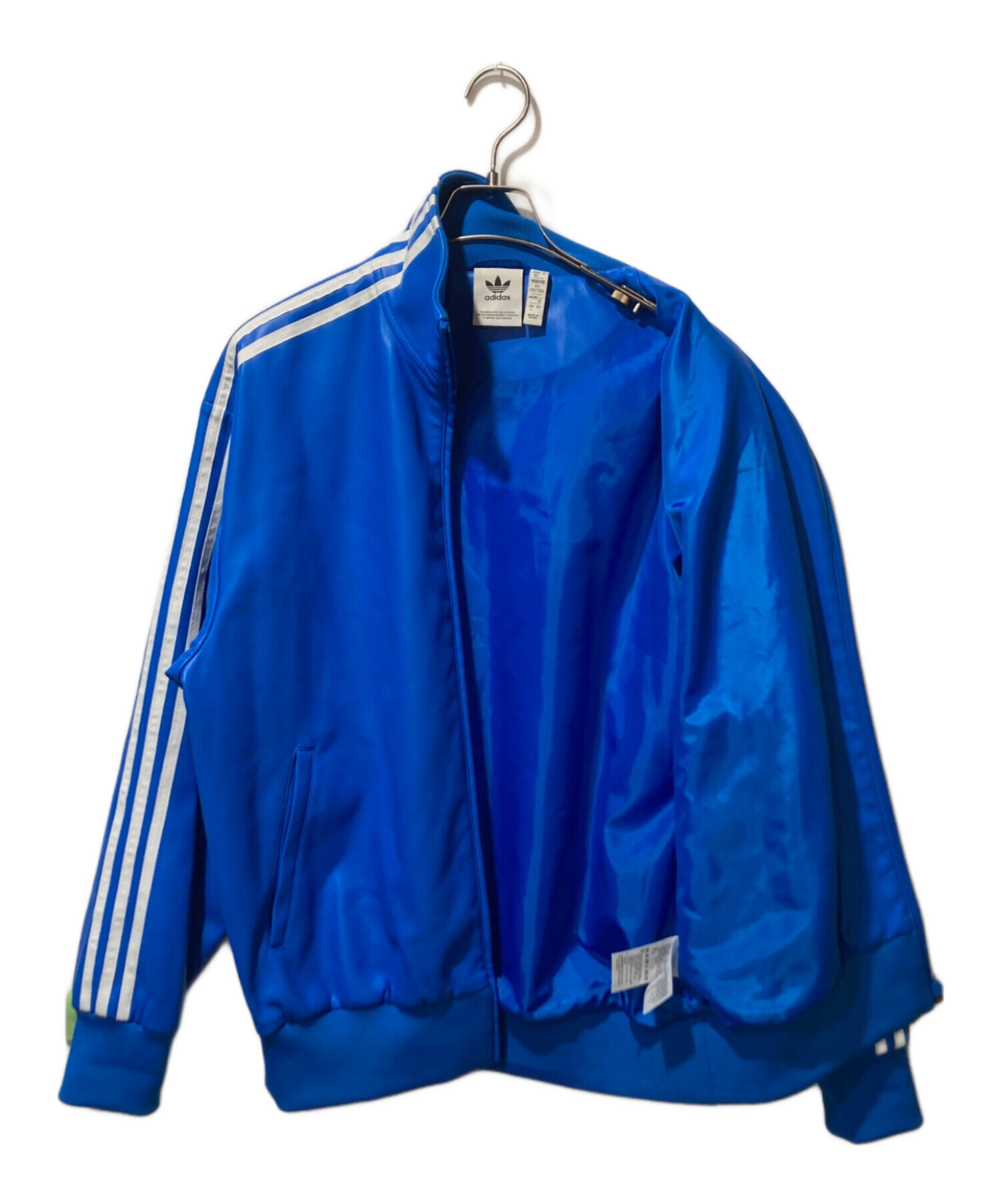 アディダス　ファレル　レザートラックジャケット ブルー adidas Originals（アディダスオリジナルス）の「アディダス ファレル