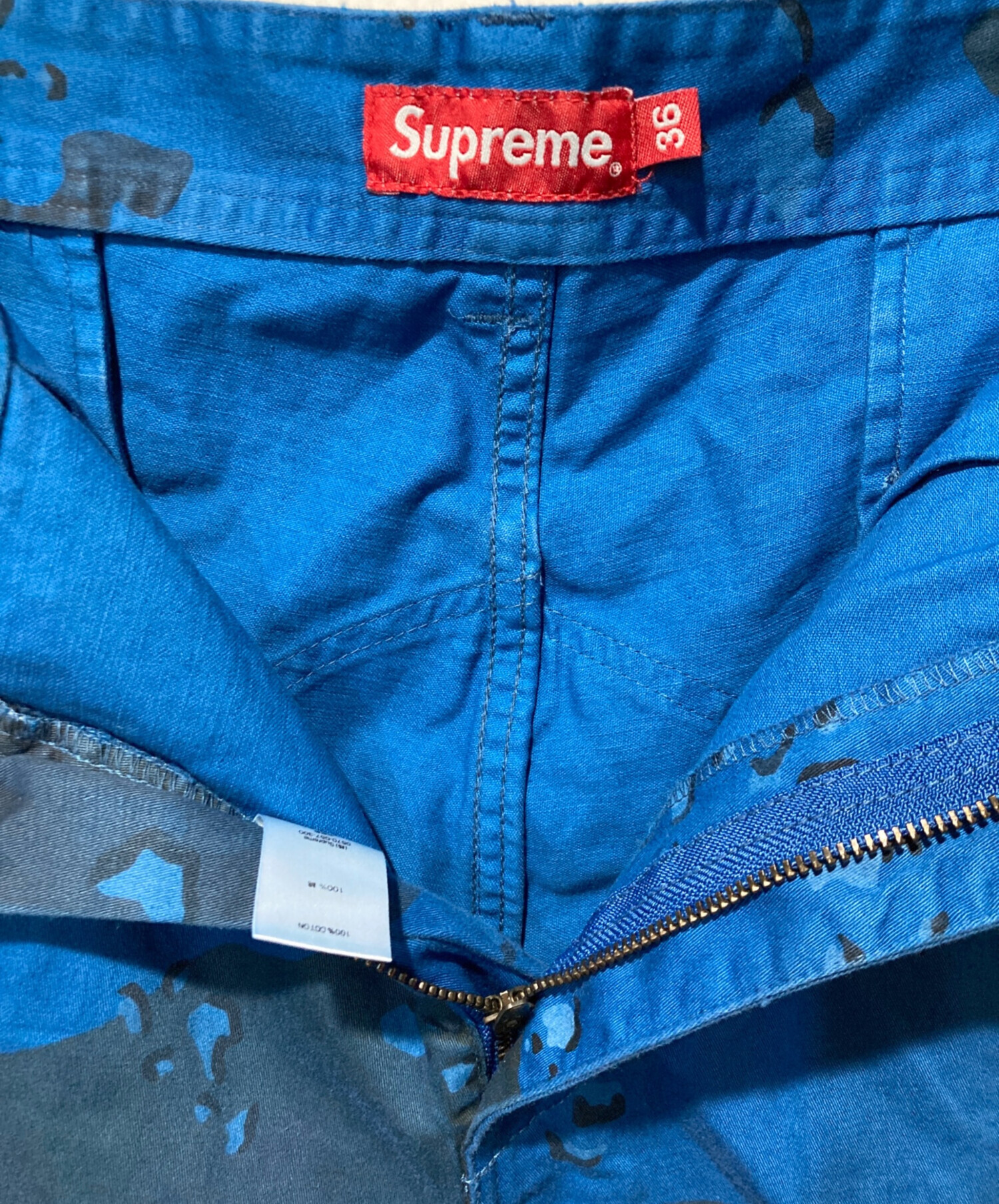 中古・古着通販】Supreme (シュプリーム) Overdyed Camo Cargo Short
