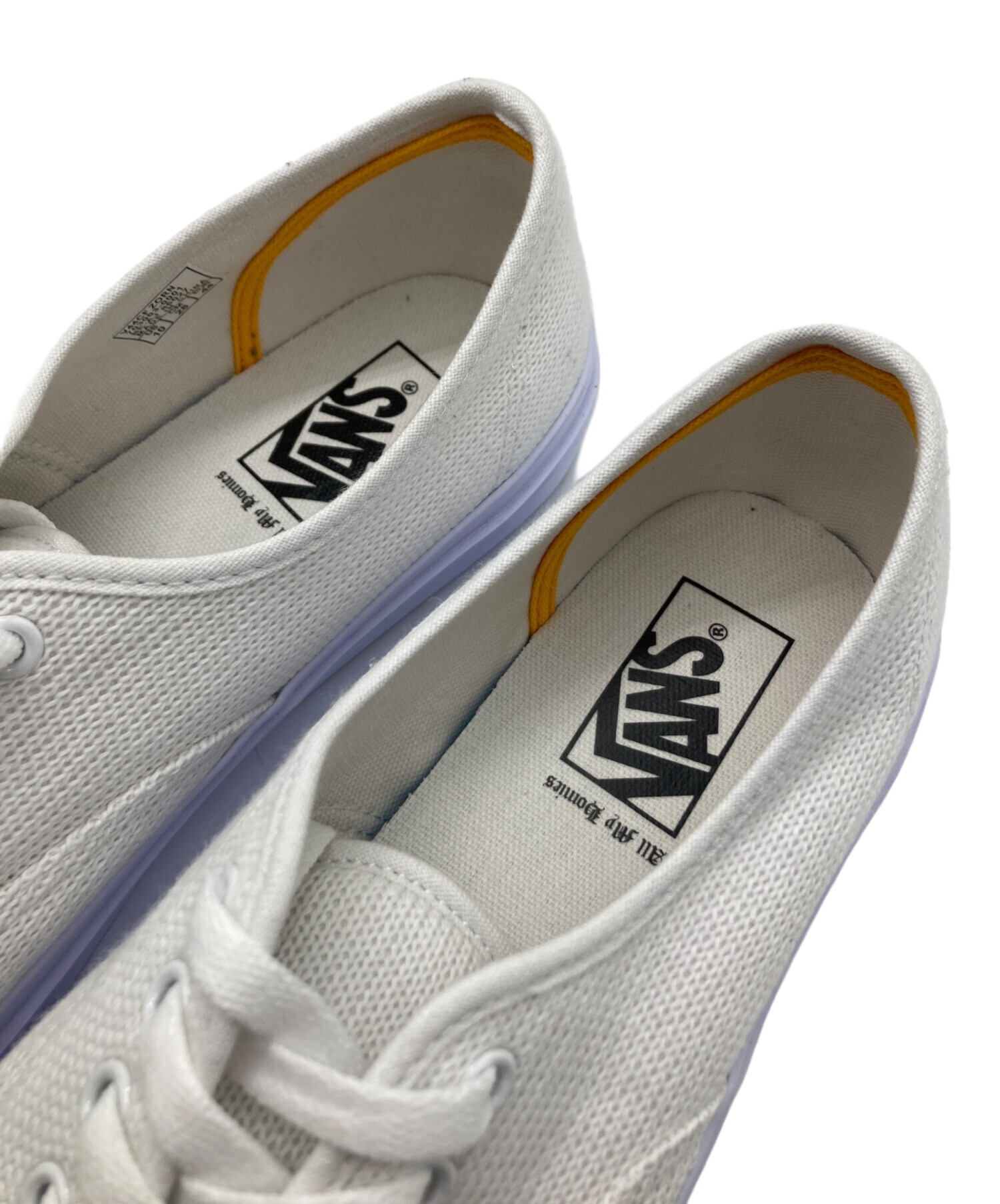 中古・古着通販】VANS (ヴァンズ) ZORN All My Homies ホワイト サイズ 