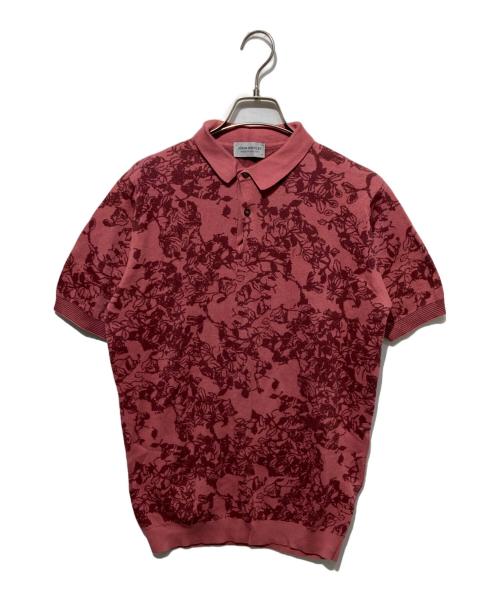 〔新品•未使用品〕JHON SMEDLEYジョンスメドレー ニットポロシャツ M 中古・古着通販】JOHN SMEDLEY (ジョンスメドレー) 総柄ニット