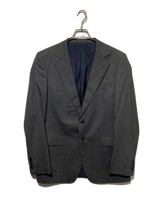 中古・古着通販】GUCCI (グッチ) ストライプセットアップスーツ グレー