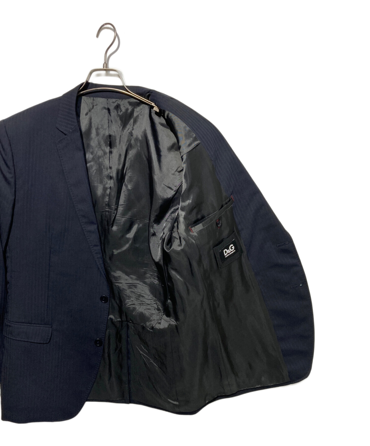 中古・古着通販】D&G (ディーアンドジー) セットアップスーツ ネイビー