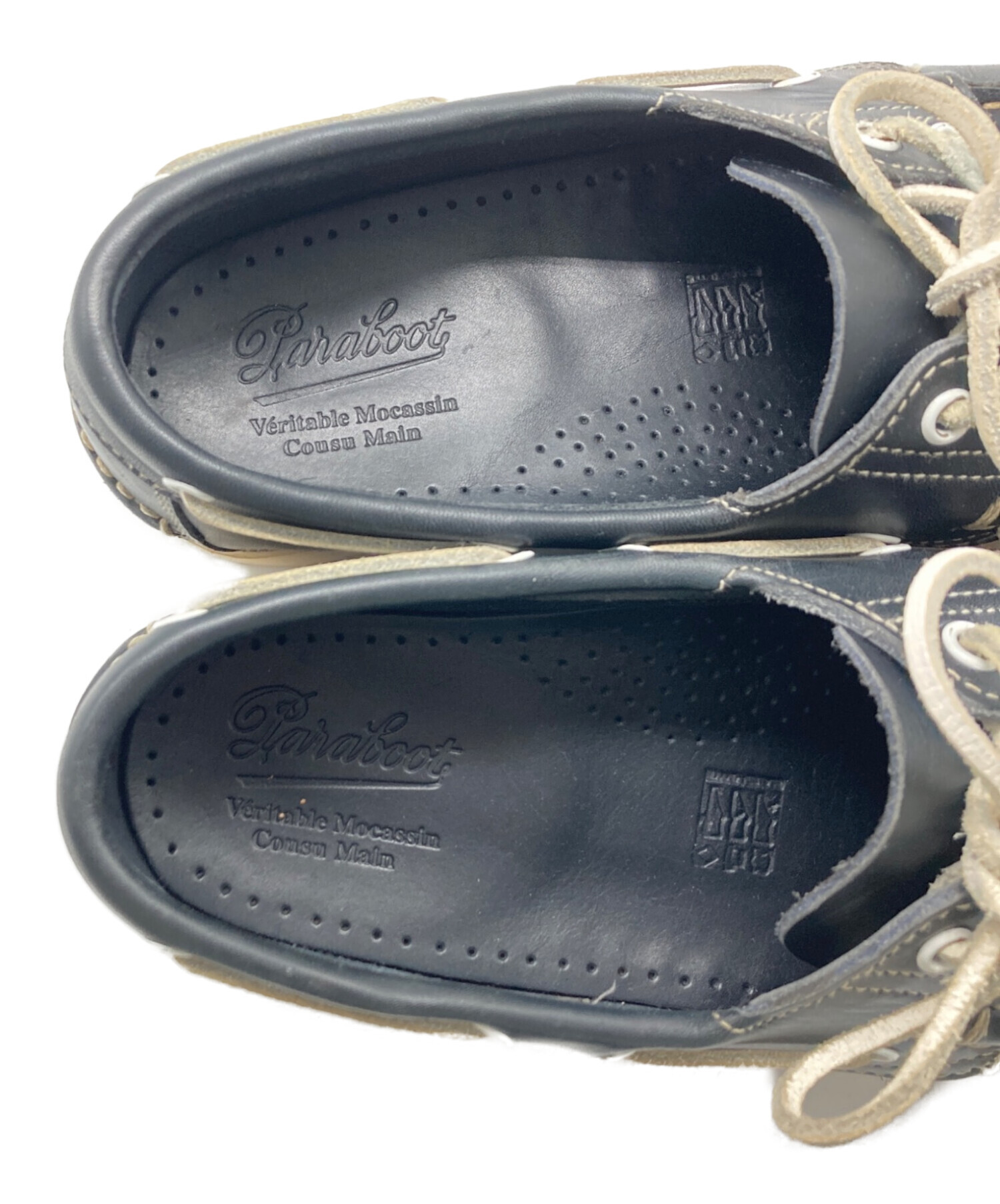 中古・古着通販】PARABOOT (パラブーツ) デッキシューズ ブラック