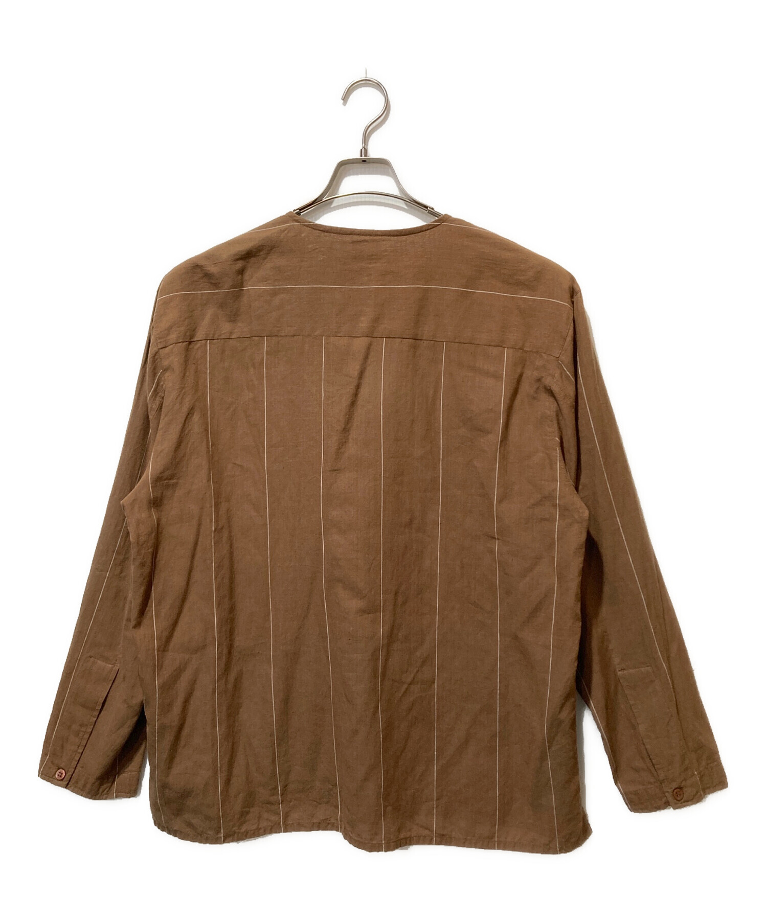 【インサイドアウト】SEEALL シーオール ボックスTシャツ 茶 3 L 中古・古着通販】SEEALL (シーオール) SMOK T-SHIRTS ブラウン サイズ