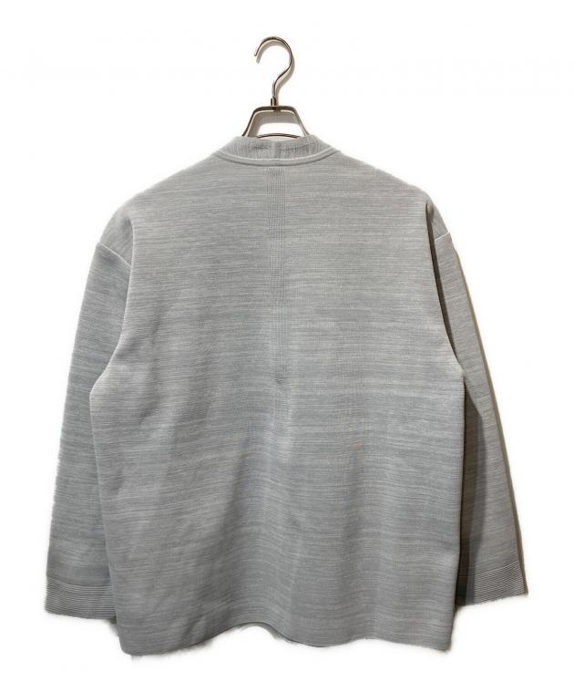 CFCL シーエフシーエル　FLUTED JACKET カーディガン グレー 中古・古着通販】CFCL (シーエフシーエル) MILAN COLLARLESS