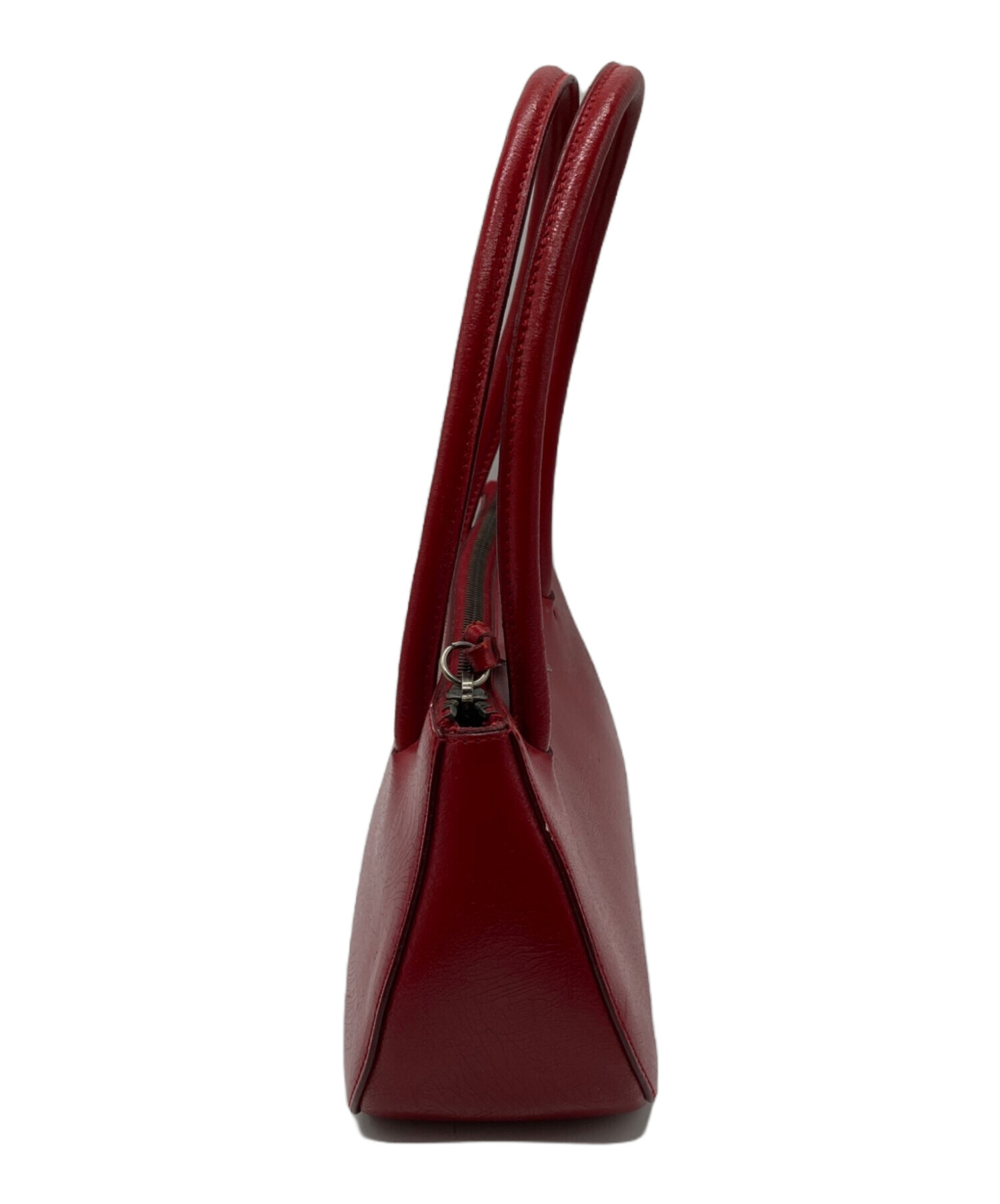 中古・古着通販】MIU MIU (ミュウミュウ) レザーミニハンドバッグ