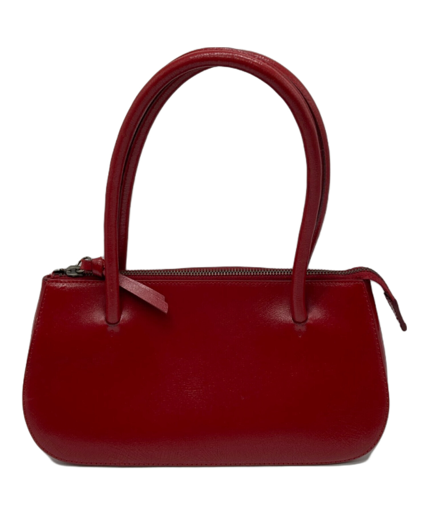 中古・古着通販】MIU MIU (ミュウミュウ) レザーミニハンドバッグ 