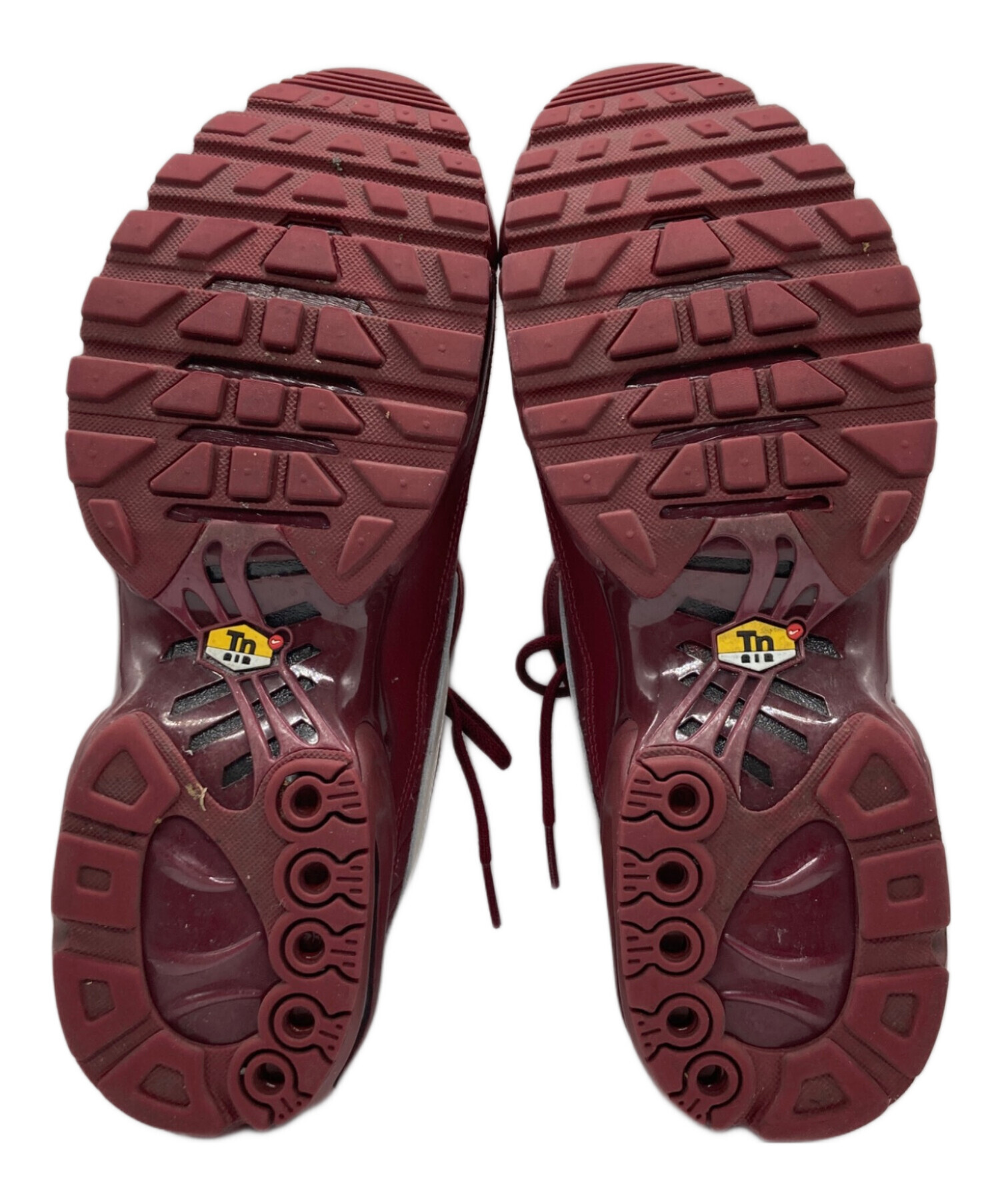 中古・古着通販】NIKE (ナイキ) AIR MAX PLUS TIEMPO レッド サイズ 