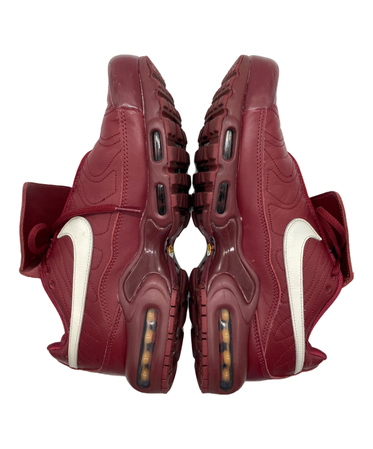 中古・古着通販】NIKE (ナイキ) AIR MAX PLUS TIEMPO レッド サイズ 