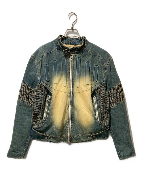 中古・古着通販】JUNTAE KIM (ジュンテ キム) デニムライダース