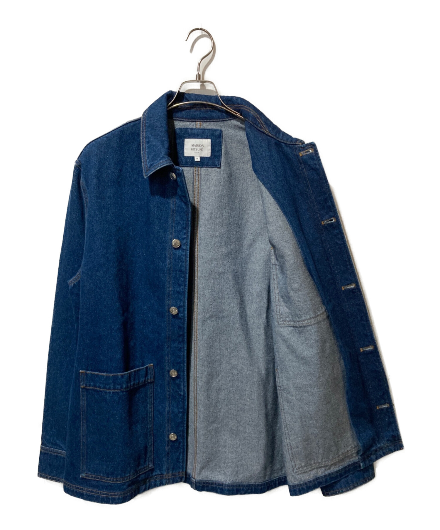 新品、未使用　メゾンキツネ　ジャケット 中古・古着通販】MAISON KITSUNE (メゾンキツネ) DENIM WORKWEAR
