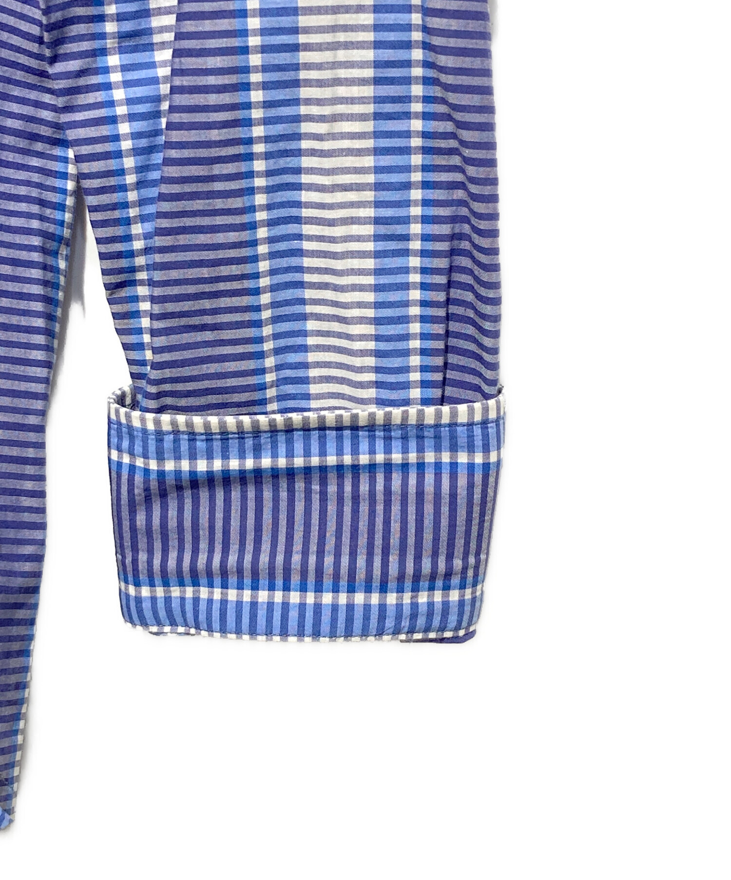 ルイ・ヴィトン ストライプ 長袖シャツ XS 中古・古着通販】LOUIS VUITTON (ルイ ヴィトン) ストライプシャツ