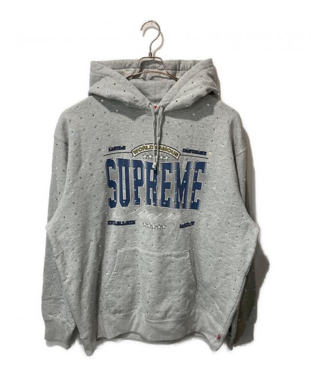Supreme Rhinestone hooded シュプリームパーカー その2 中古・古着通販】SUPREME (シュプリーム) Rhinestone Hooded