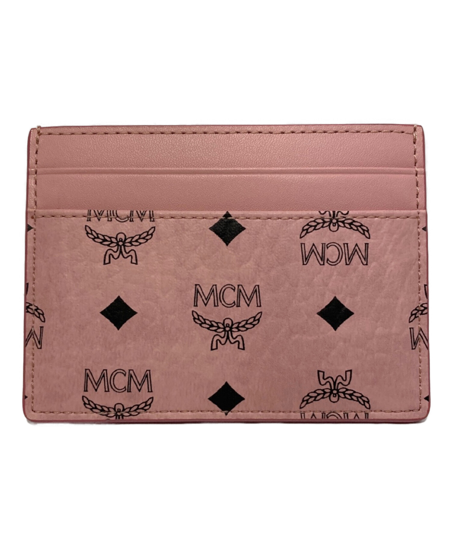 MCM ピンク 中古・古着通販】MCM (エムシーエム) Aren カードケース - ヴィセトス