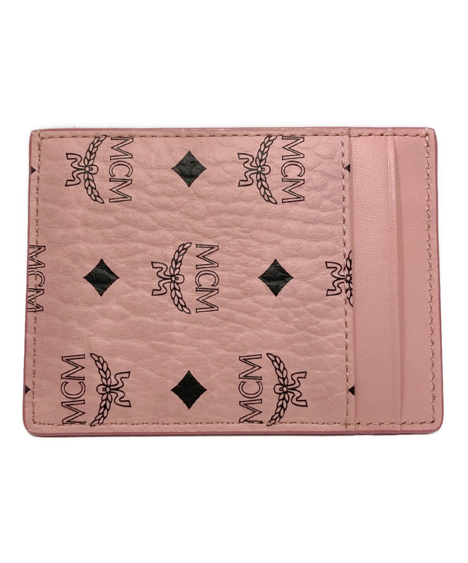 MCM 財布 ピンク 中古・古着通販】MCM (エムシーエム) Aren カードケース - ヴィセトス