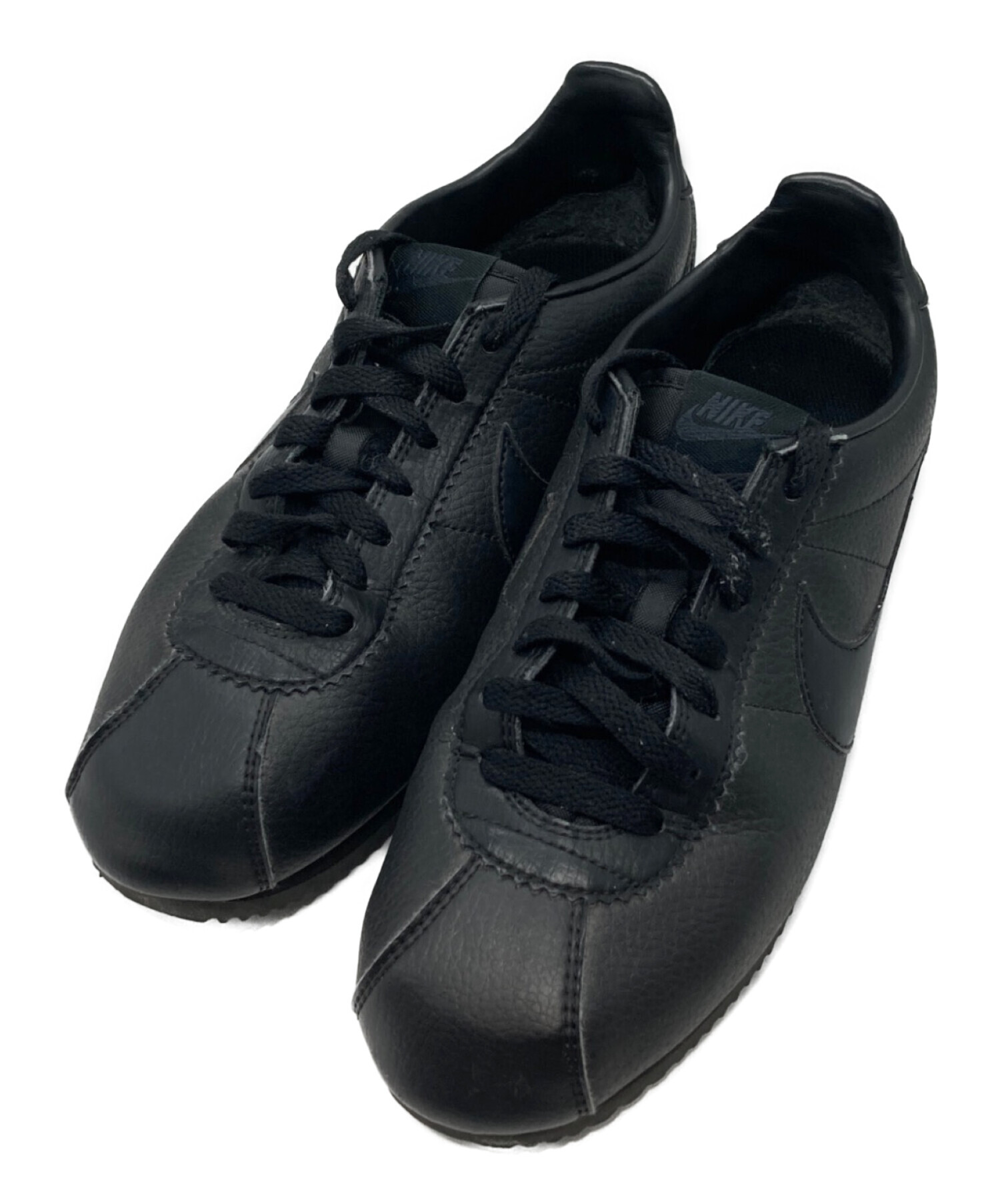 中古・古着通販】NIKE (ナイキ) CLASSIC CORTEZ LEATHER ブラック 