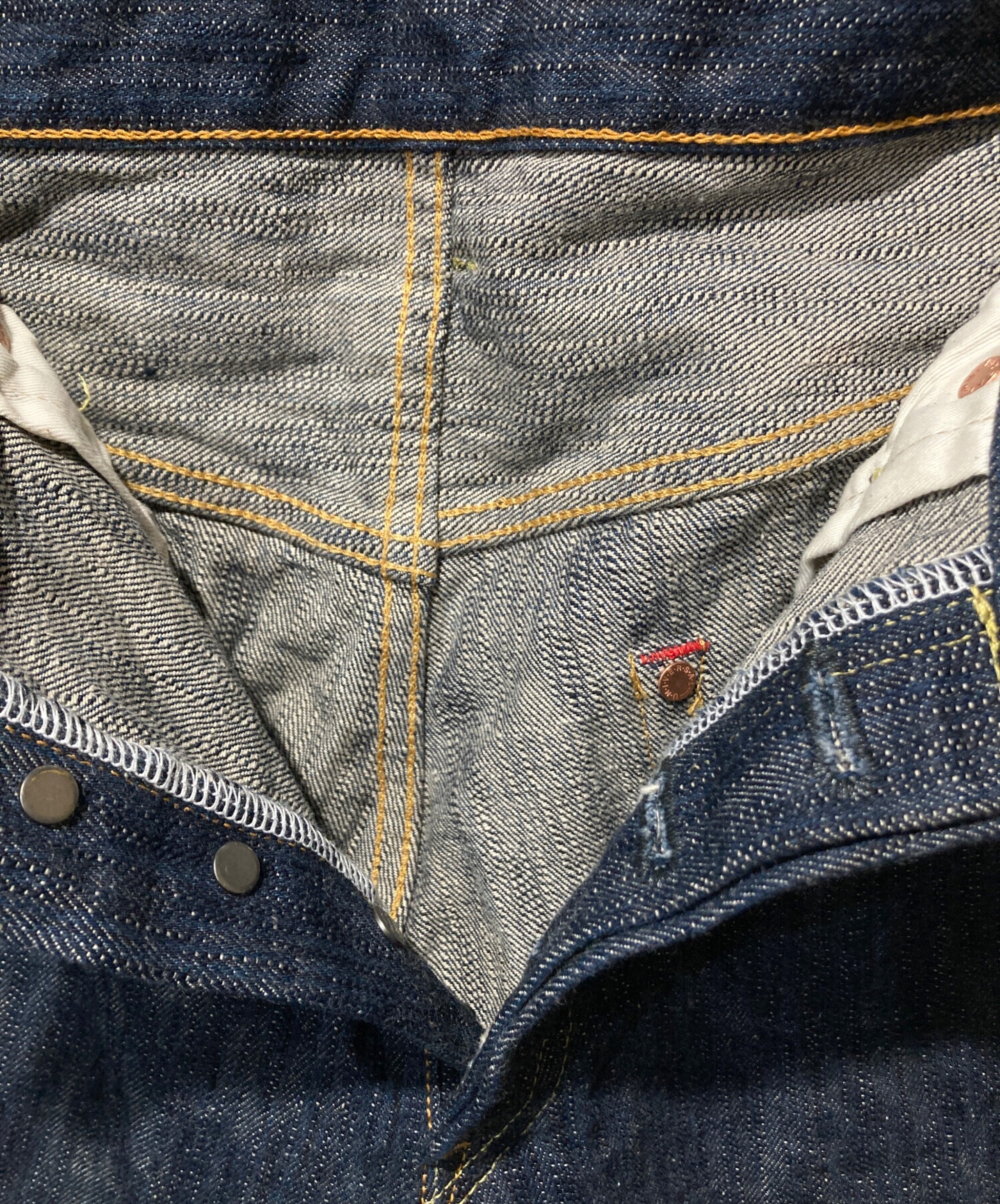 中古・古着通販】ONI DENIM (オニデニム) セルビッチデニムパンツ 