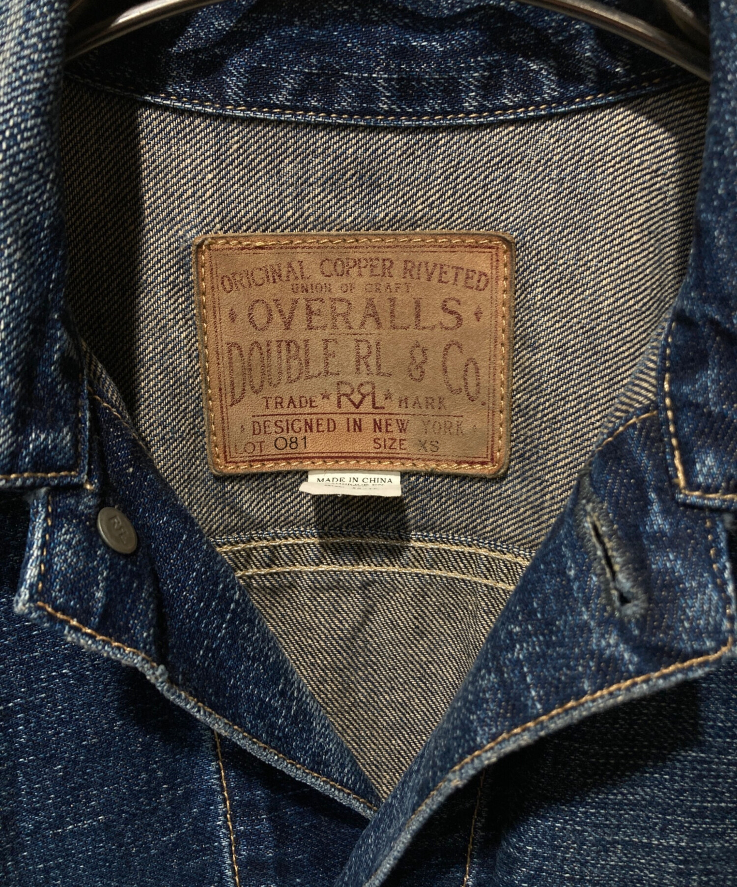 中古・古着通販】RRL (ダブルアールエル) 2ndタイプデニムジャケット