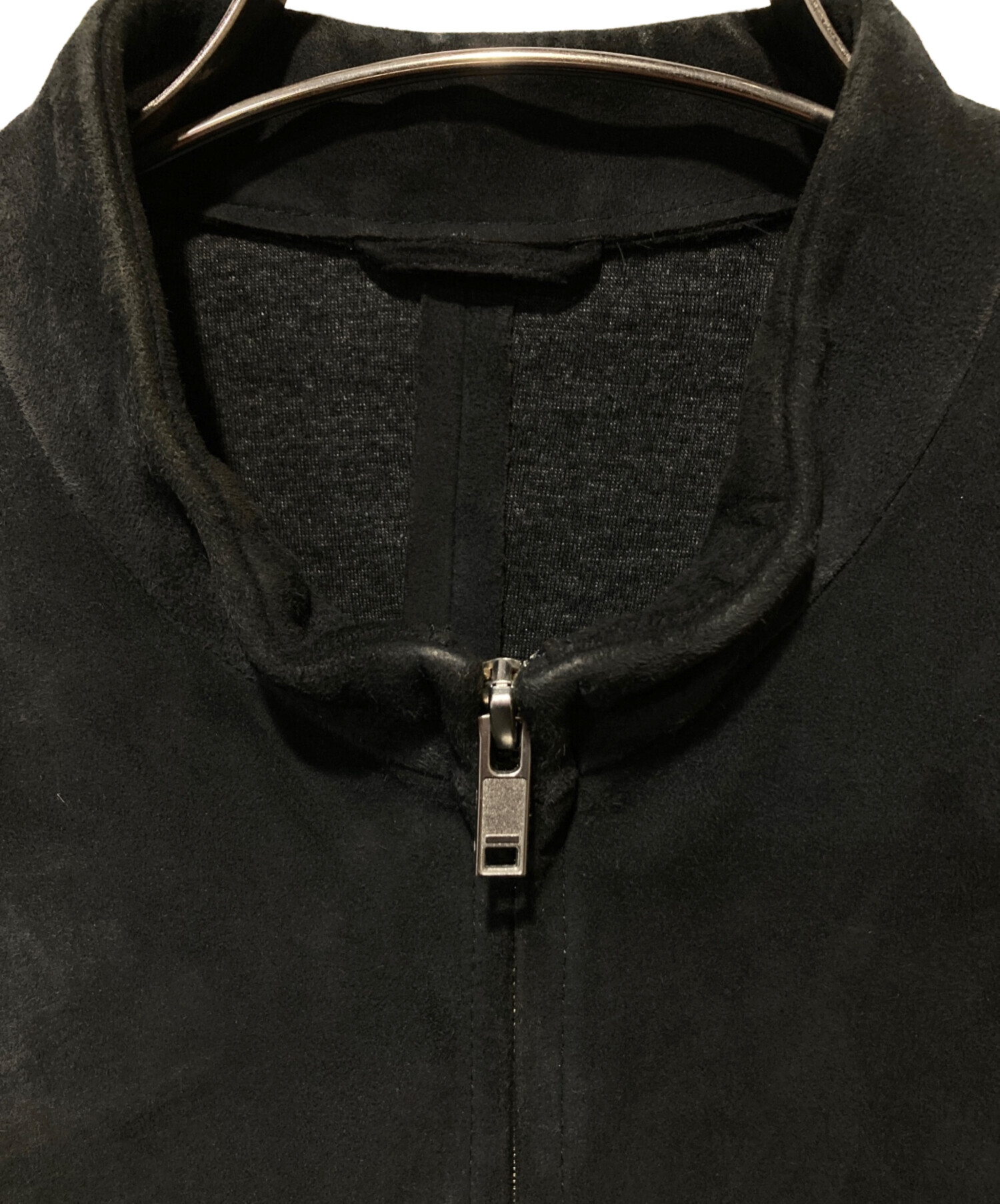 中古・古着通販】theory (セオリー) ゴートレザージャケット ブラック