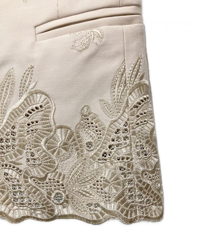 中古・古着通販】MURRAL (ミューラル) Morpho embroidery bustier