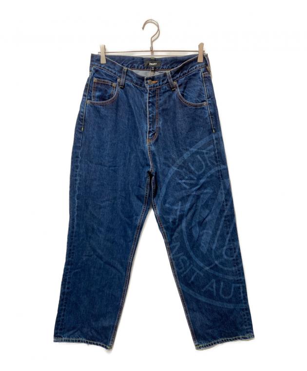 中古・古着通販】HUF (ハフ) ロゴマークデニムパンツ インディゴ