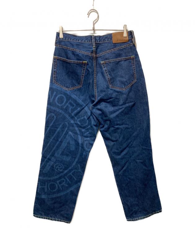 中古・古着通販】HUF (ハフ) ロゴマークデニムパンツ インディゴ