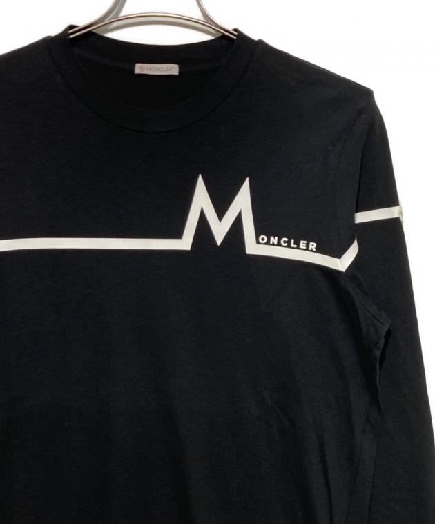 中古・古着通販】MONCLER (モンクレール) LS T-SHIRT ブラック サイズ