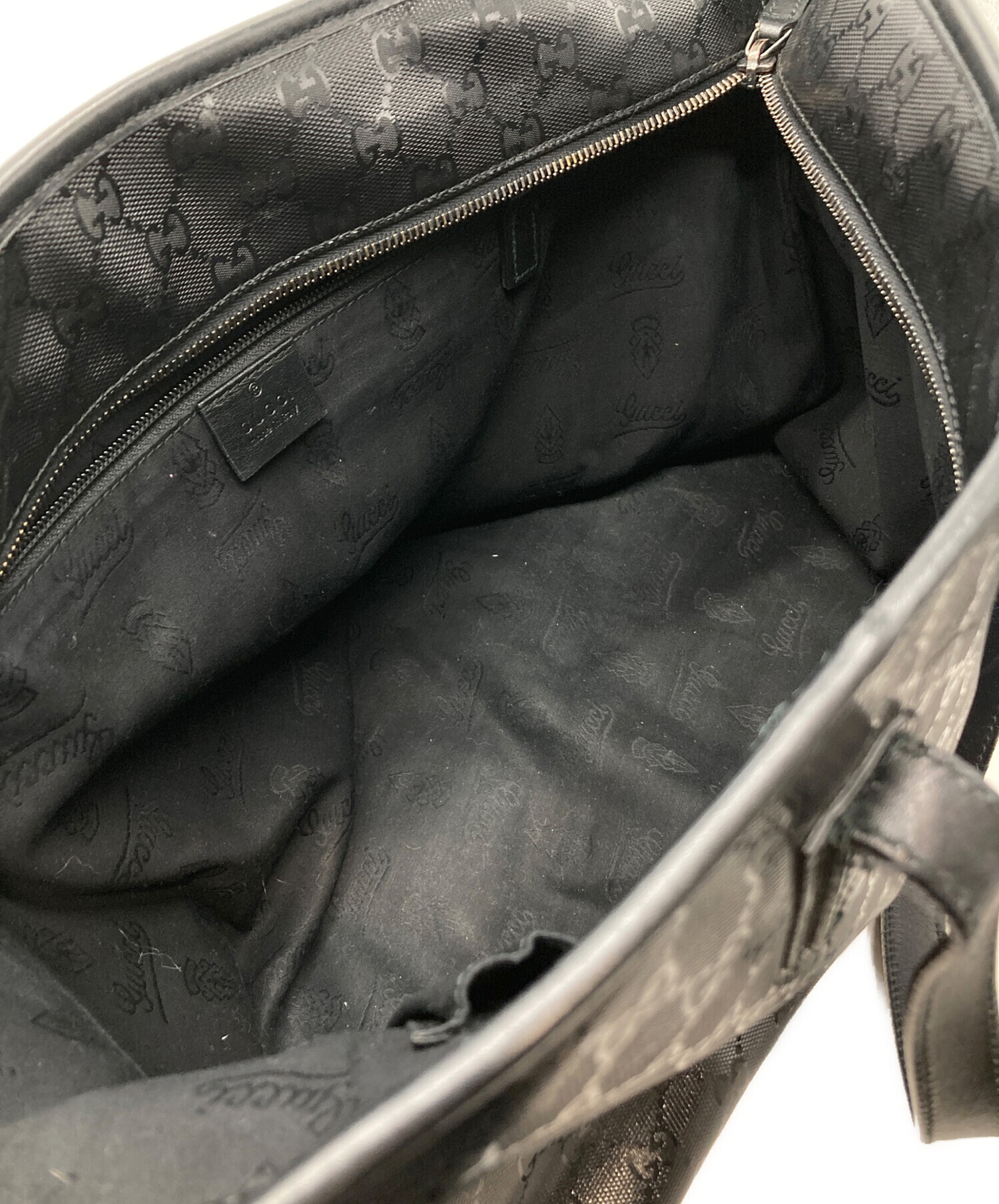 中古・古着通販】GUCCI (グッチ) GGスプリームPVCトートバッグ