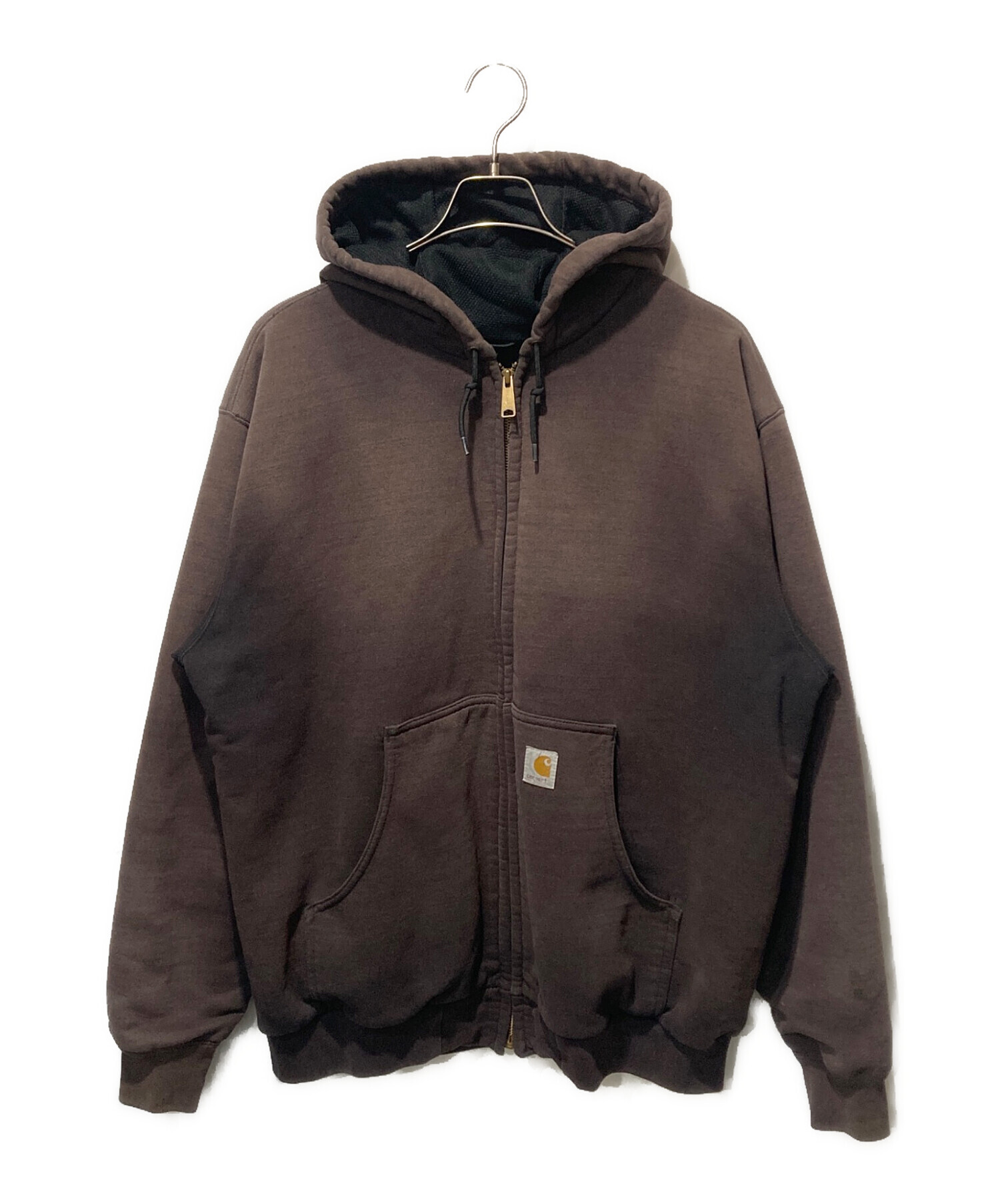 中古・古着通販】CarHartt (カーハート) ジップパーカー ブラウン