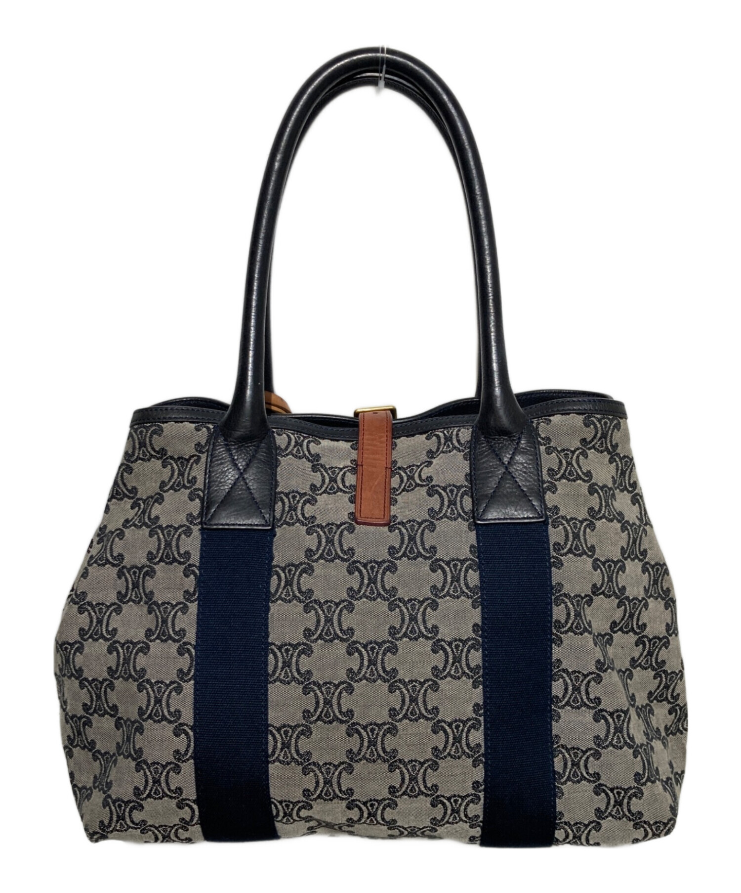 中古・古着通販】CELINE (セリーヌ) マカダム柄キャンバストートバッグ