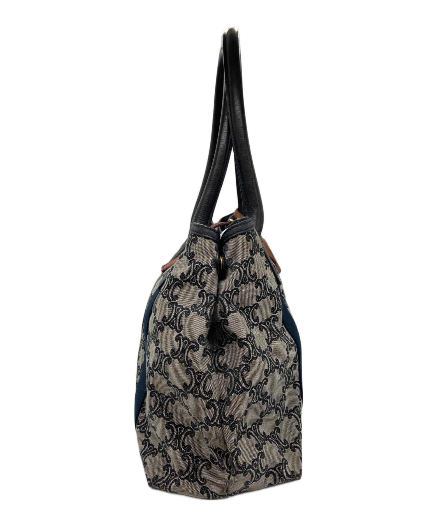 中古・古着通販】CELINE (セリーヌ) マカダム柄キャンバストートバッグ