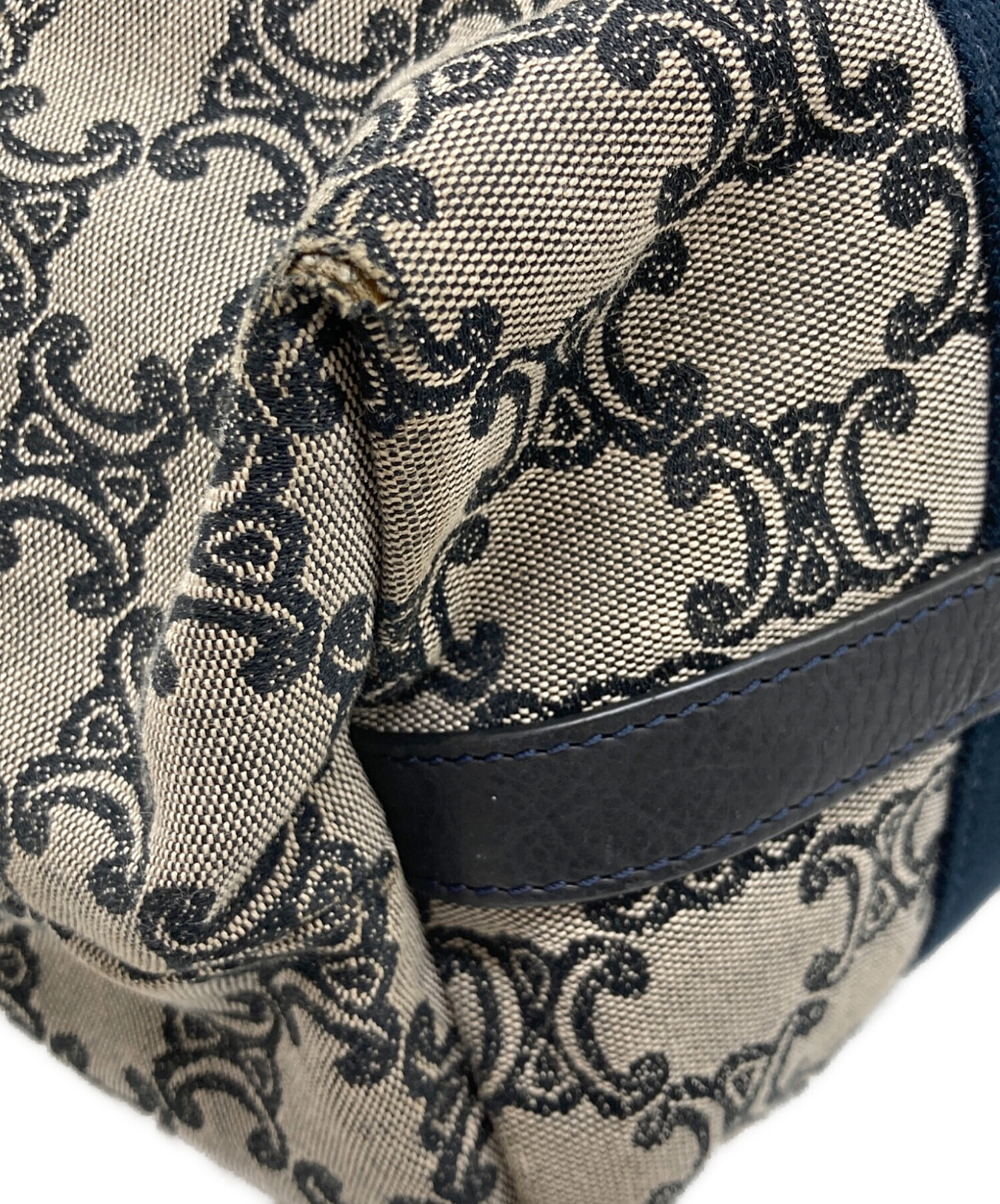 中古・古着通販】CELINE (セリーヌ) マカダム柄キャンバストートバッグ