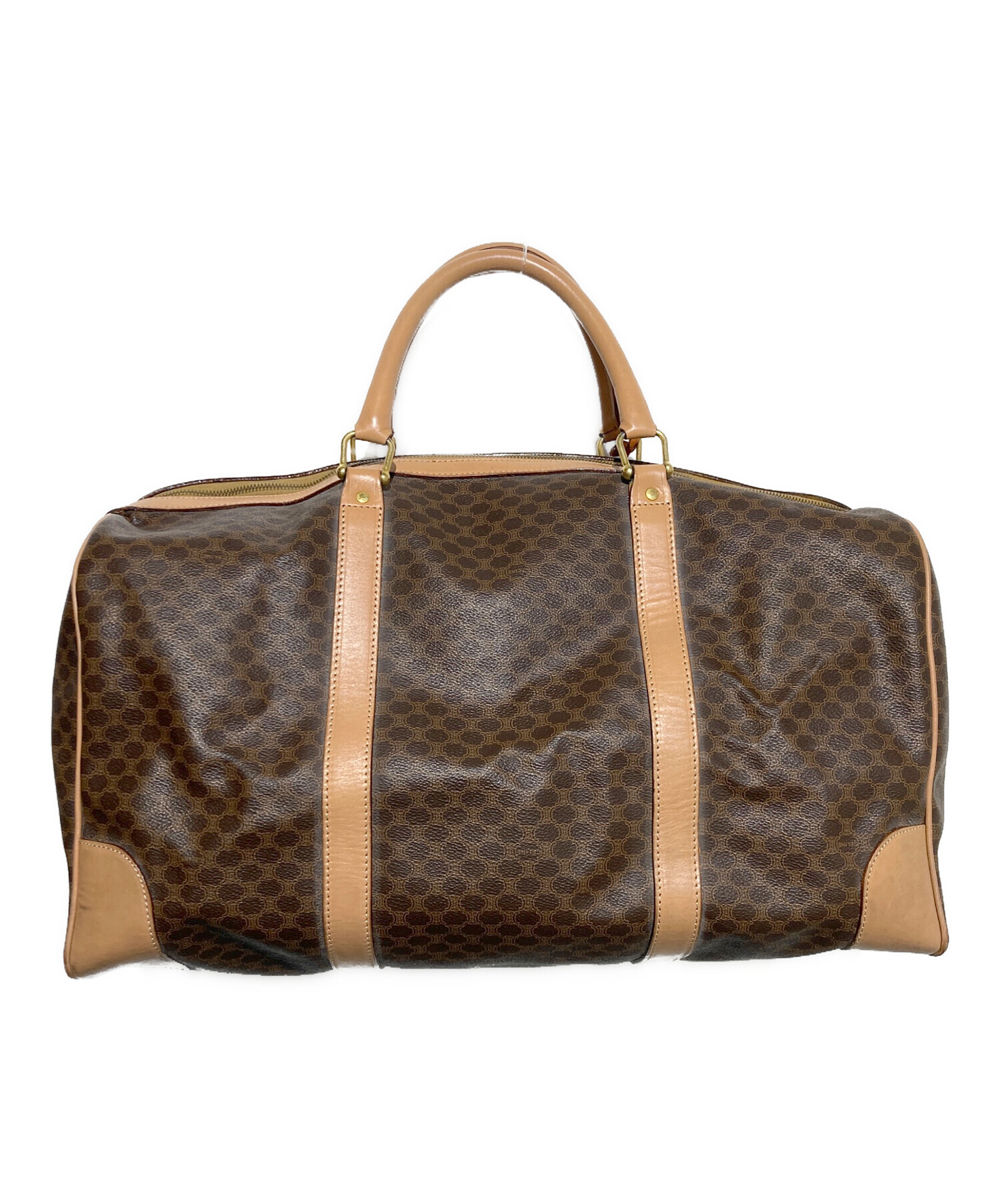 中古・古着通販】CELINE (セリーヌ) マカダム柄ボストンバッグ