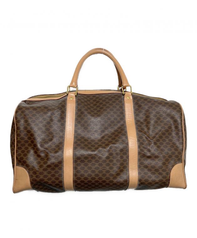 中古・古着通販】CELINE (セリーヌ) マカダム柄ボストンバッグ