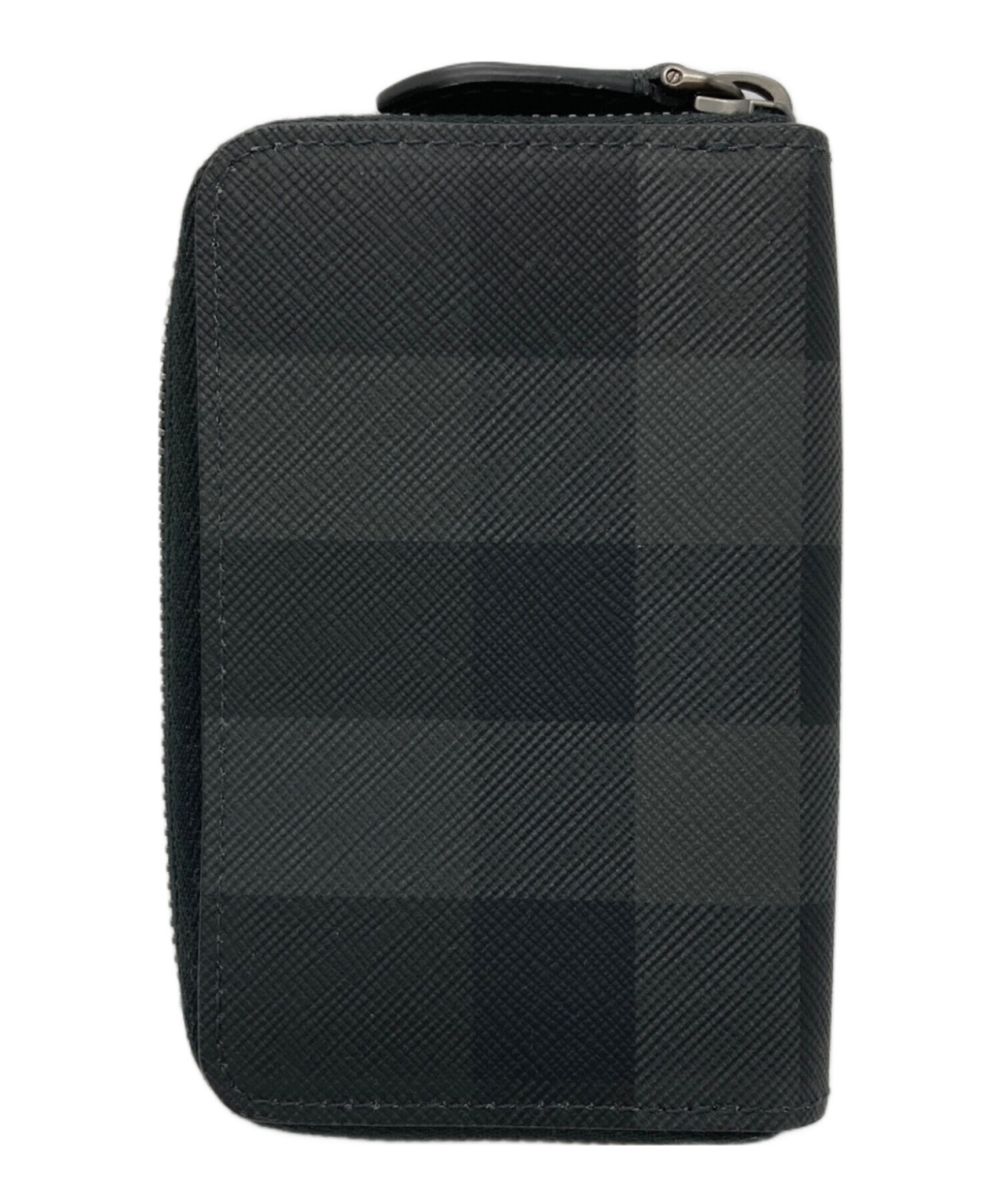 【未使用級・箱袋付】バーバリー ケース 小銭入れ 黒 ノバチェック 中古・古着通販】BURBERRY (バーバリー) コインケース ブラック×グレー