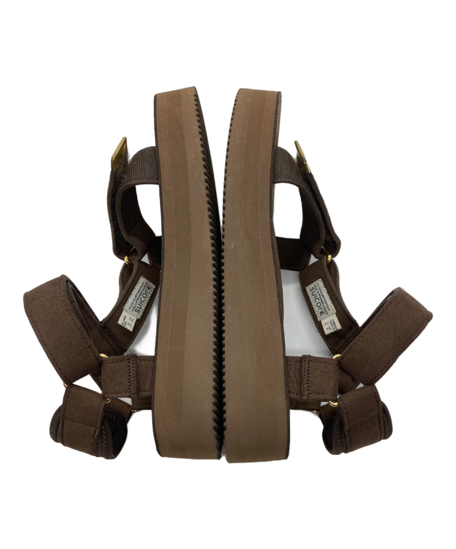 Suicoke スポーツサンダル ブラウン 中古・古着通販】suicoke (スイコック) スポーツサンダル ブラウン