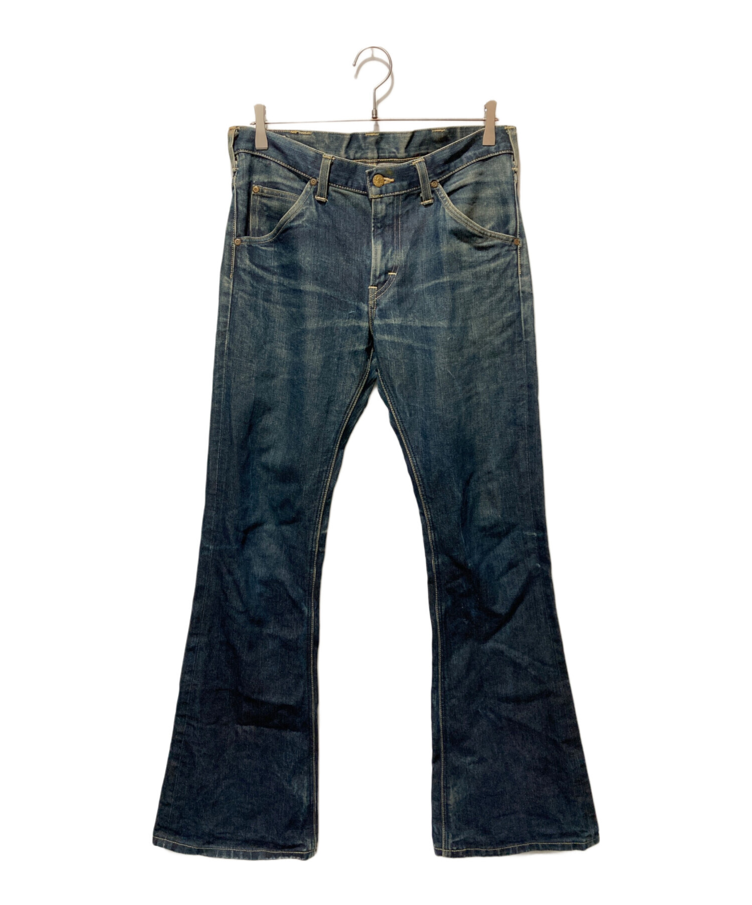 中古・古着通販】LEE (リー) ベルボトムパンツ インディゴ サイズ:W31 