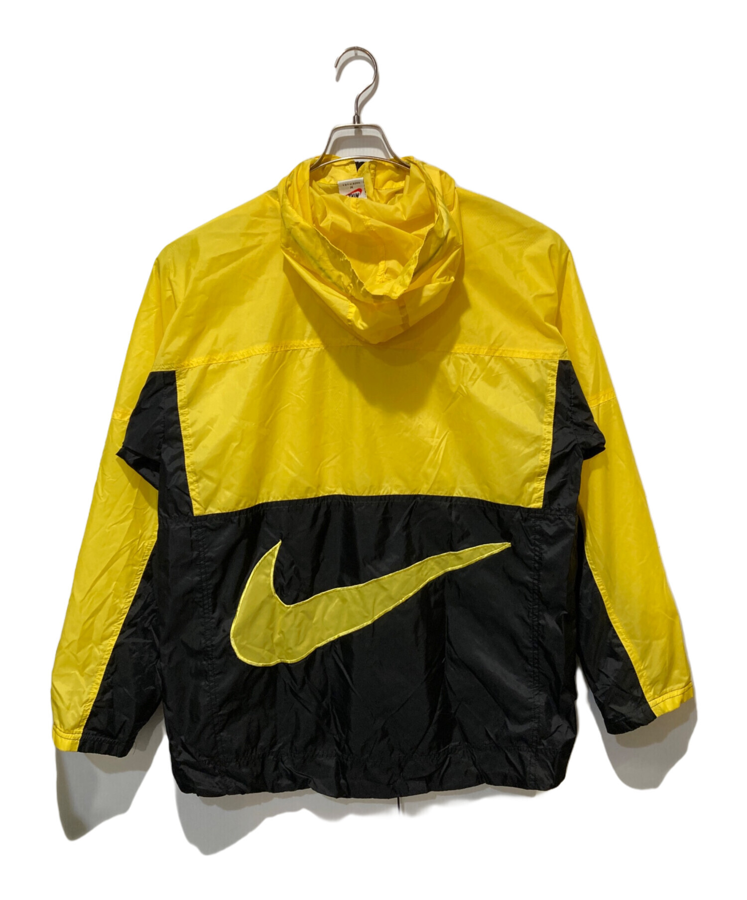 中古・古着通販】NIKE (ナイキ) 90´s~ ナイロンジャケット イエロー
