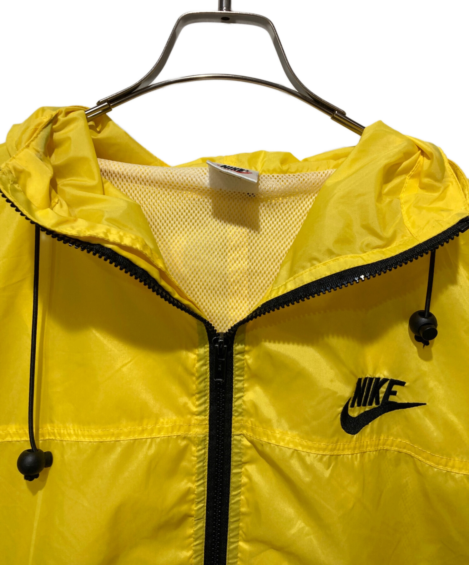 中古・古着通販】NIKE (ナイキ) 90´s~ ナイロンジャケット イエロー 