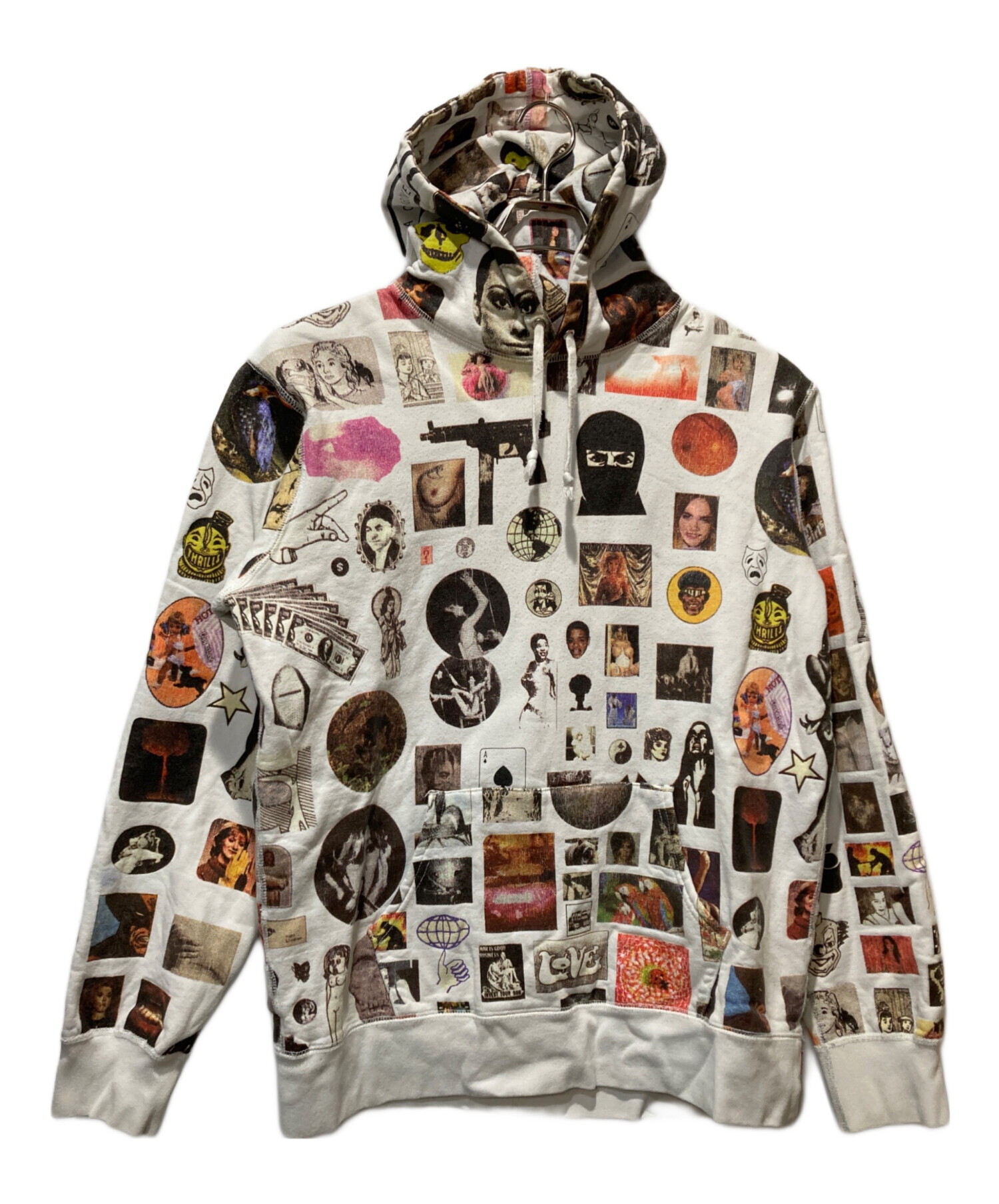 中古・古着通販】Supreme 17SS Thrills Hooded Sweナナテンエスエス