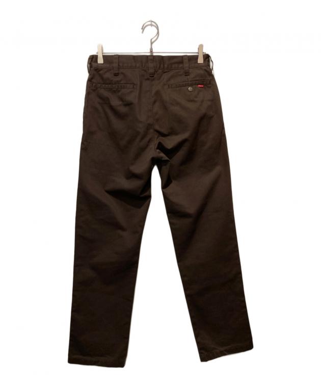 中古・古着通販】Supreme (シュプリーム) チノワークパンツ ブラウン