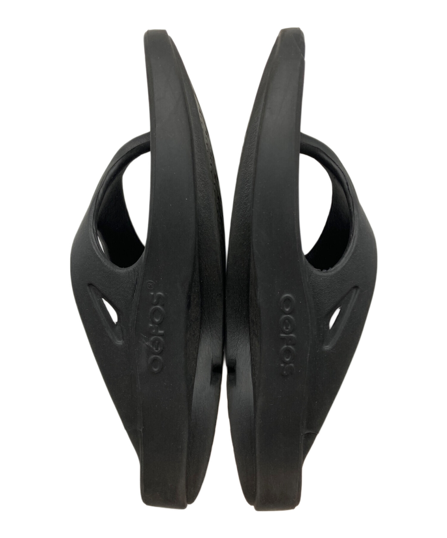 OOFOS オリジナル サンダル ブラック W6 EU 37 中古・古着通販】OOFOS (ウーフォス) OORIGINAL サンダル ブラック