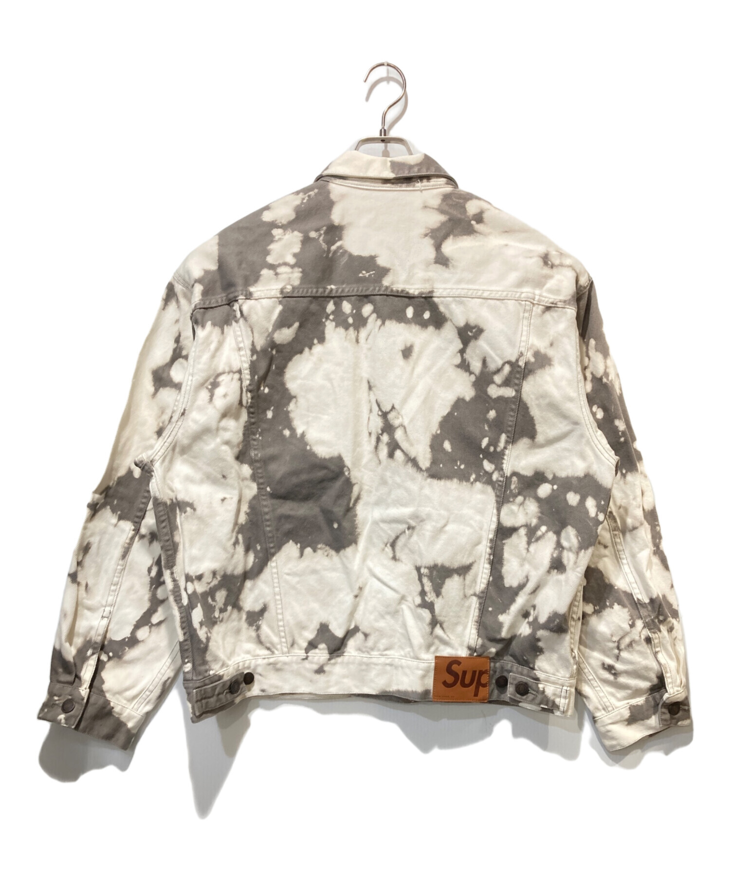 ジャケット・アウター supreme Denim Trucker Jacket Bleached M 中古・古着通販】Supreme (シュプリーム) Denim Trucker Jacket